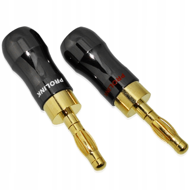 

Wtyk Bananowy Głośnikowy Prolink TBC057 Para