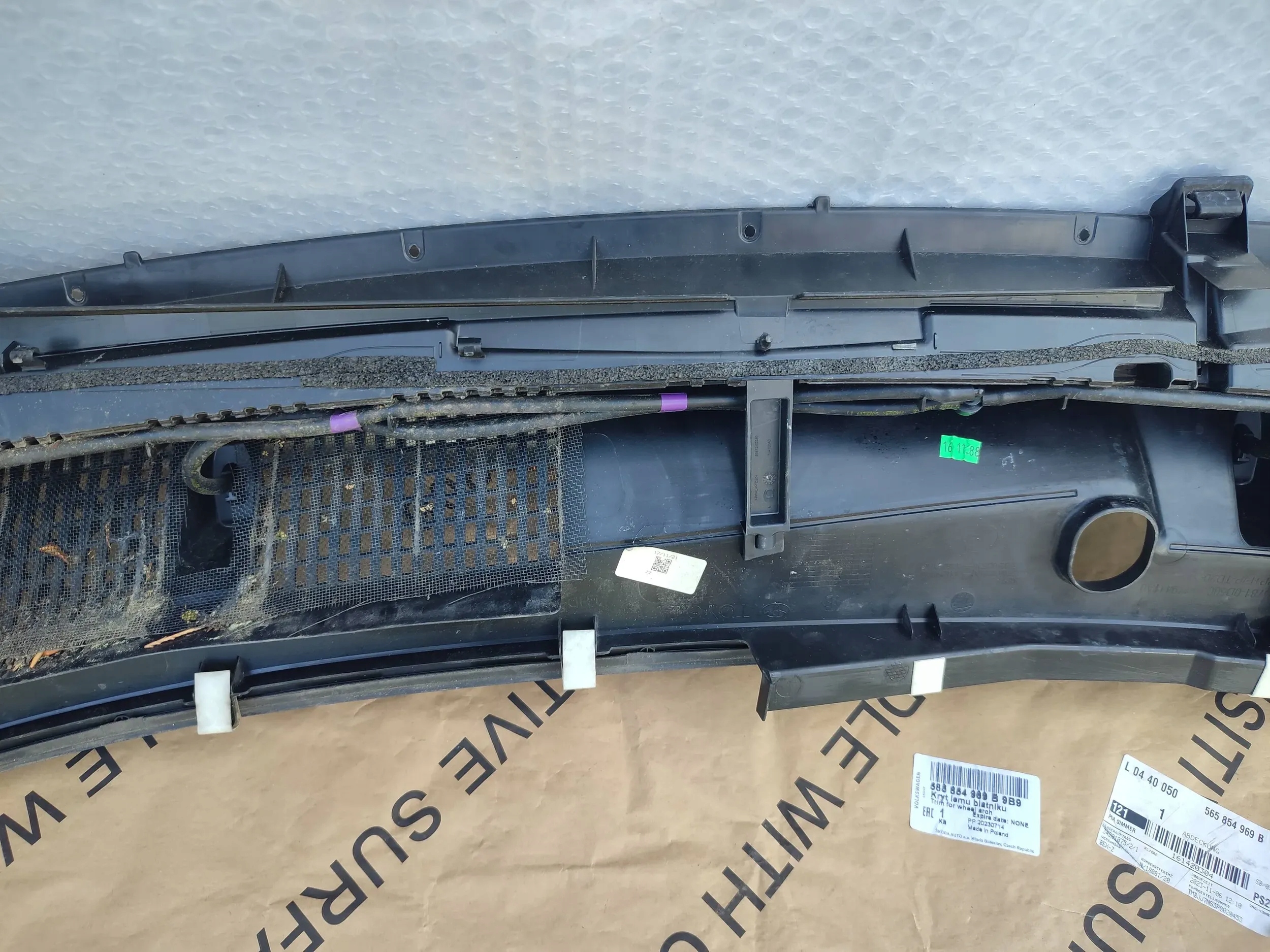 PODSZYBIE GÓRNE Toyota Yaris Cross 2021 55708-0D520 Wersja Europejska