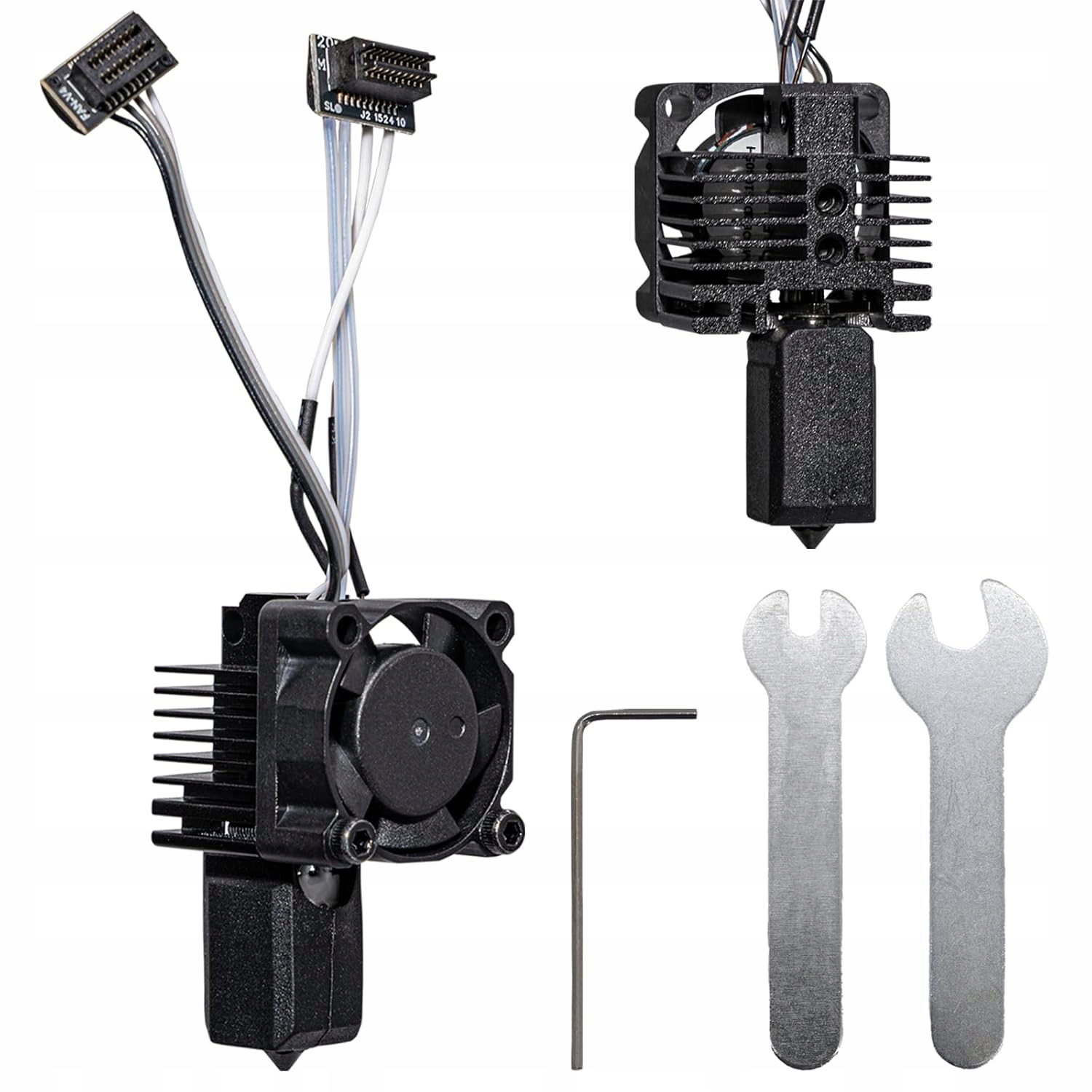 Hotend 320°C P1P P1S Sada s tvrzeným ventilátorem