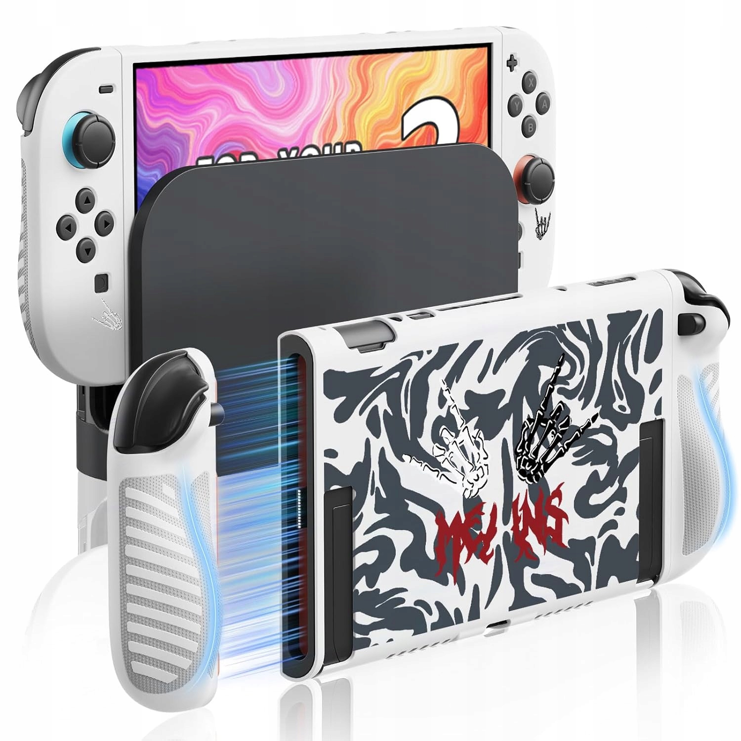 Obudowa Grip Nintendo Switch 2 2025 TPU Ergonomiczna Case