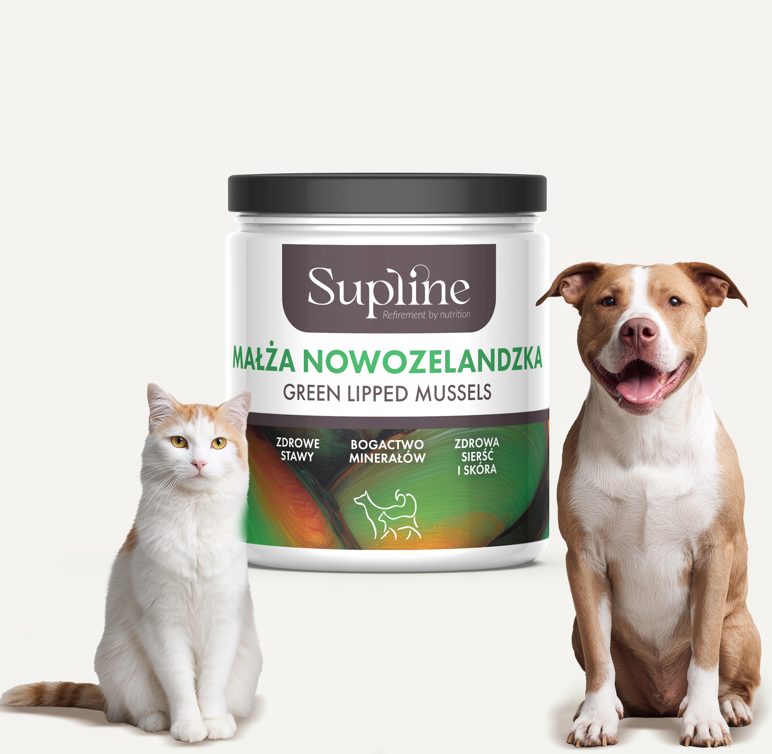 Levně Doplňky stravy pro psa a kočku Mušle Novozélandská 100g Kosti Klouby Supline