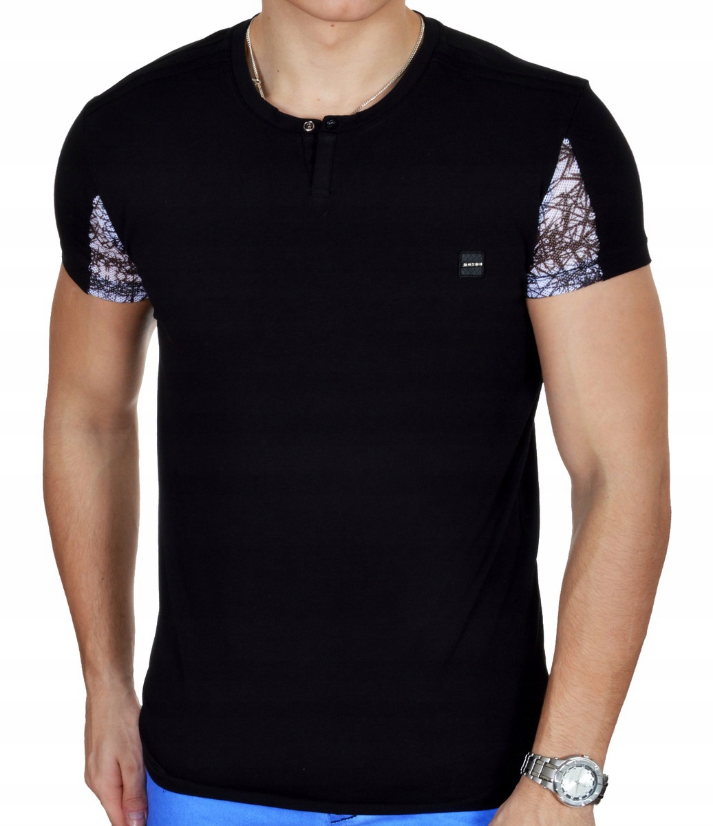 

T shirt Bluzka Męska Mondo Exclusive Ażurowy New
