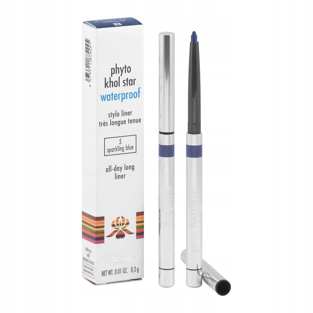 Sisley Phyto Khol Star Waterproof Eye Pencil 5 (sparkling Blue) 0,3G