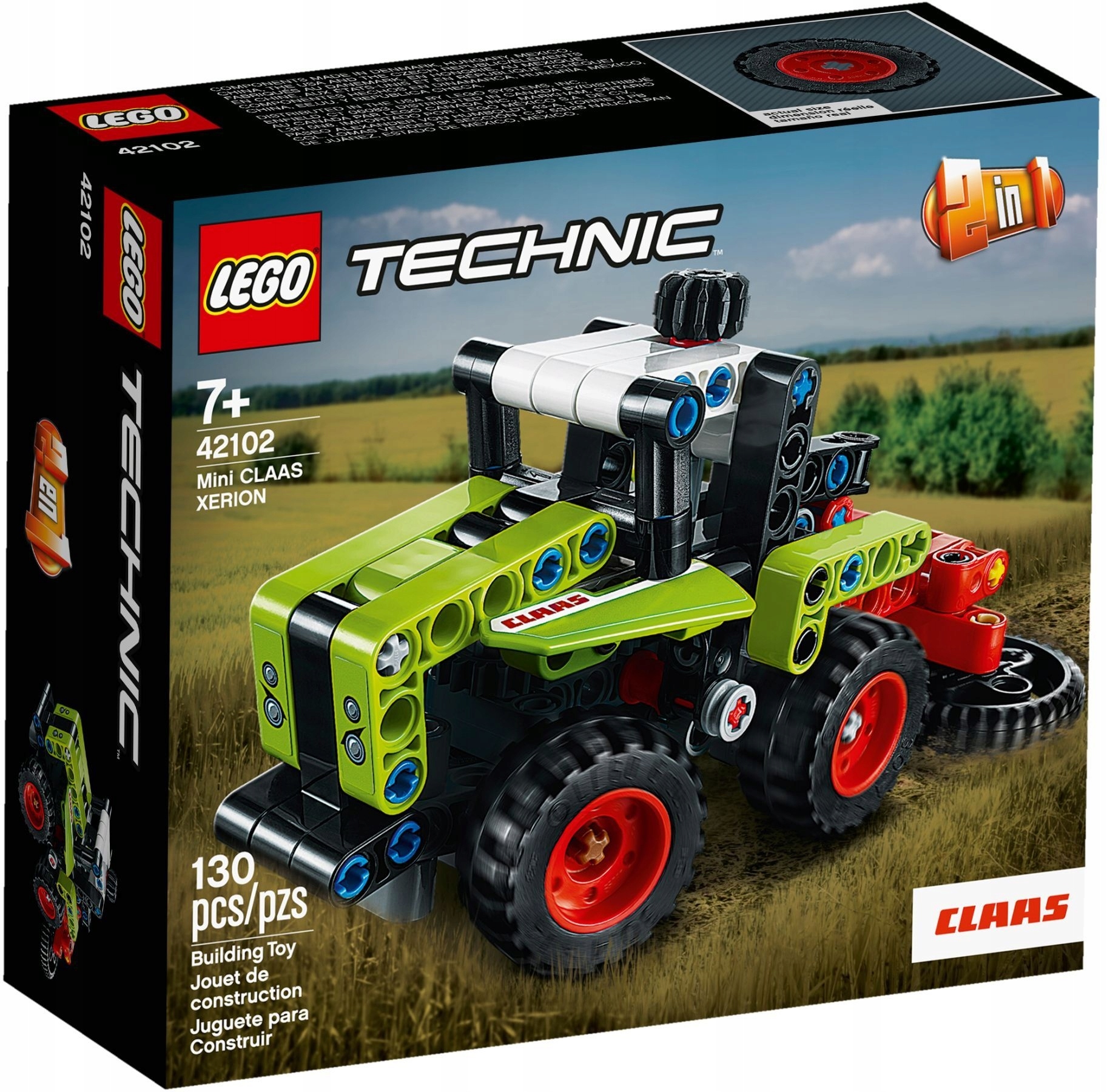 

Klocki Lego Technic 2w1 Traktor Kombajn Xerion