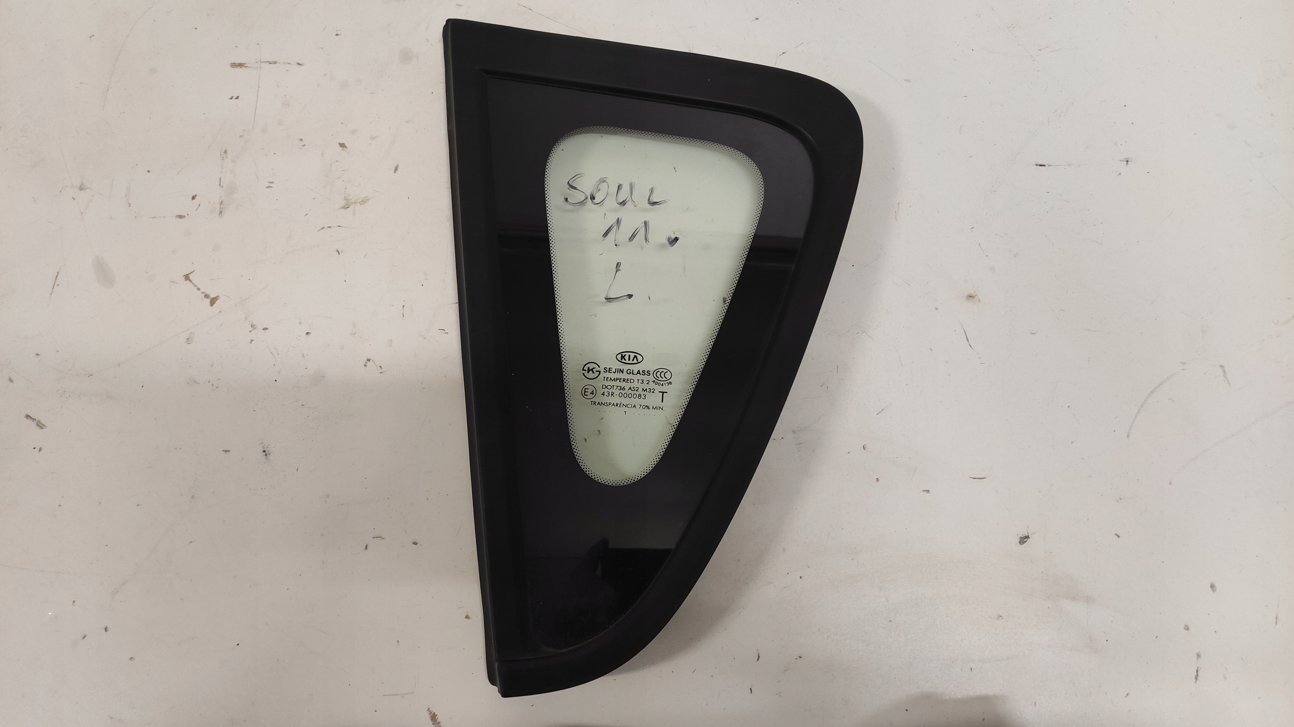 KIA SOUL window bodywork left rear part 11 ROK
