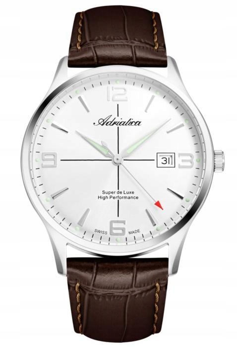 Nové Originální Pánské hodinky Adriatica A8331.5B53Q de Luxe, klasické