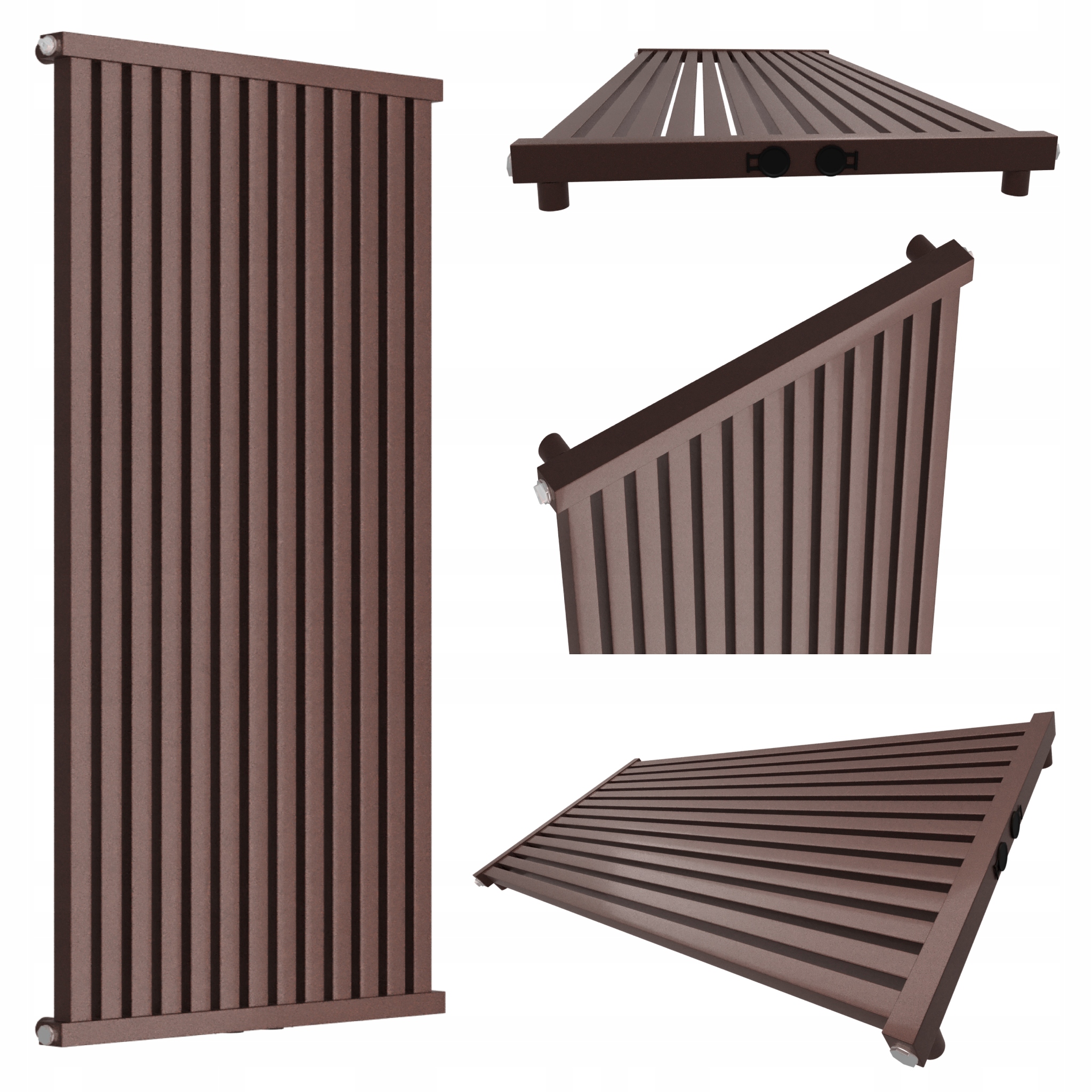 Dekoratívny radiátor Radiator 160x61 Bordó