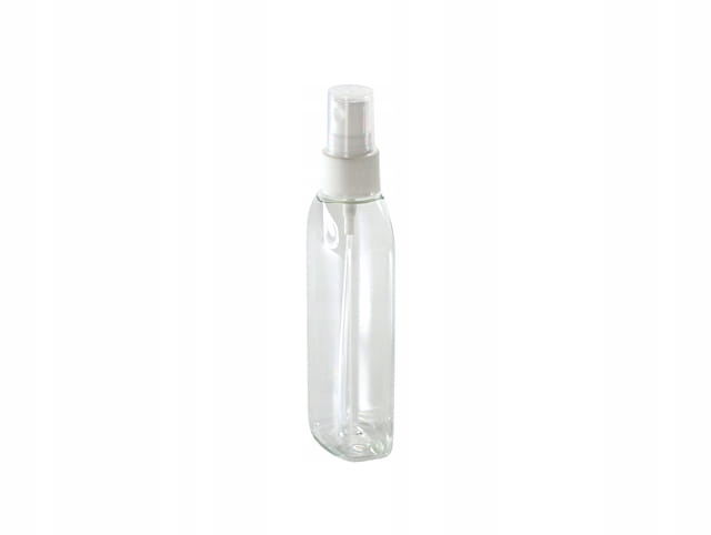 Butelka owalna Pet 100ml z atomizerem spray buteleczka