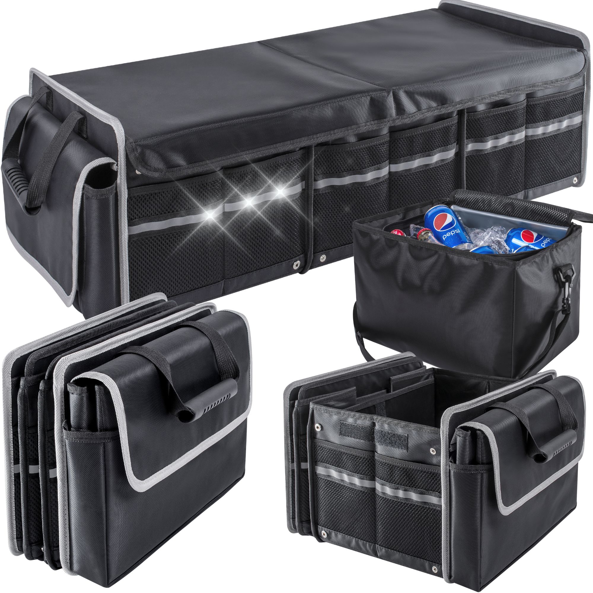 

Składana torba organizer bagażnika z Komorą Thermo