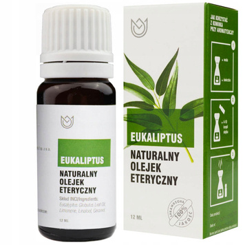 

Naturalne Aromaty olejek Eukaliptus 100% 12ml