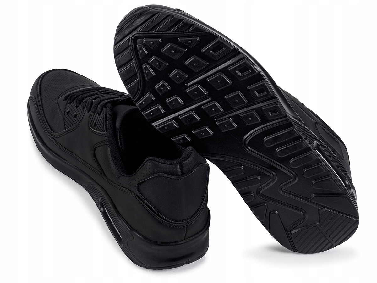 BUTY Sportowe Męskie ADIDASY czarne Kolekcja wiosna/lato wiosenne/letnie