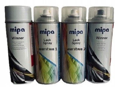 Ford Lucidrot Met Sada Základní Nátěr Základ Klar Mipa 1600 ML