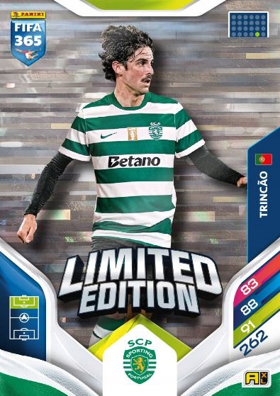 Panini Fifa 365 2026 Limited Trincao Sporting Lizbona