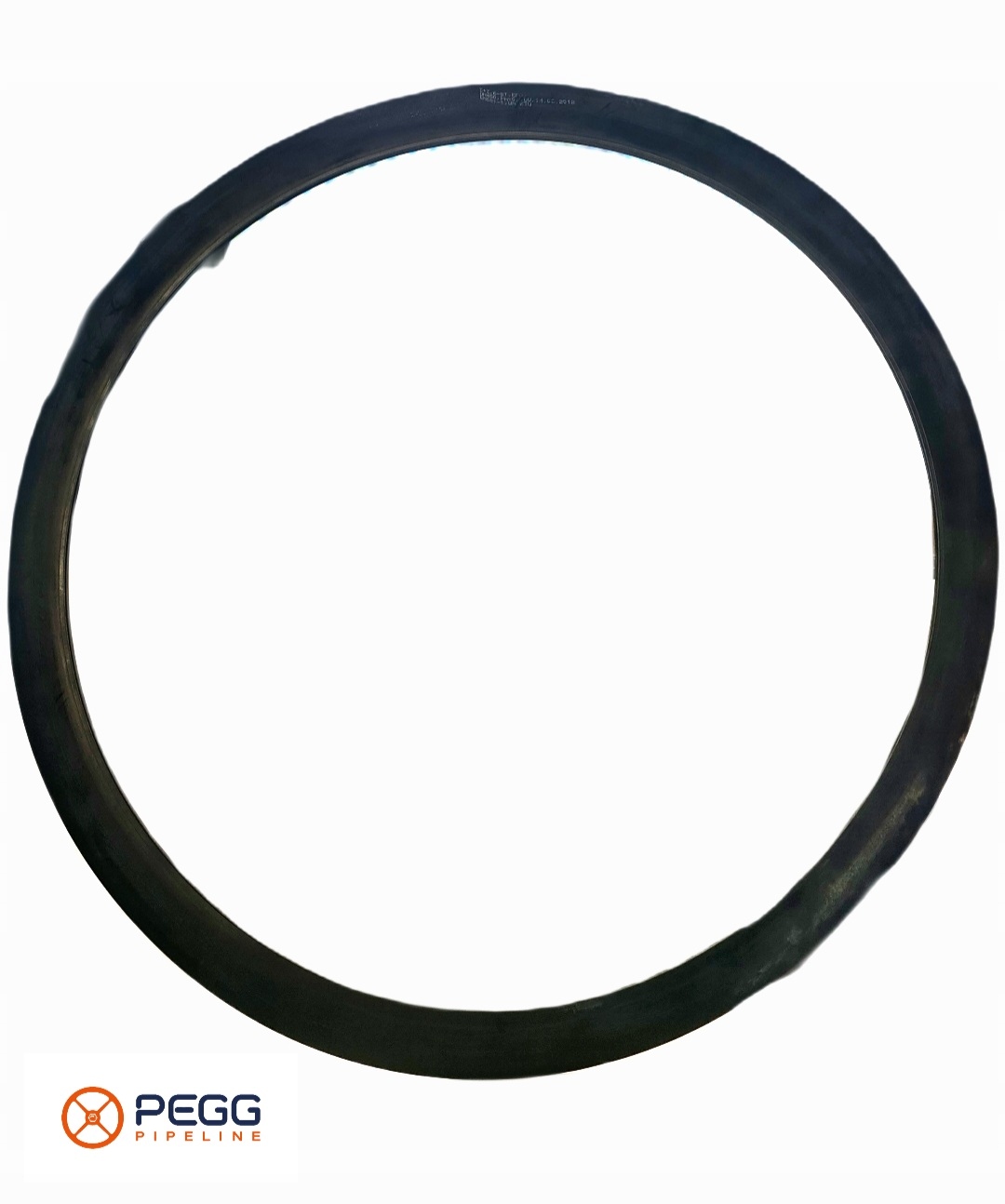 Gumová plochá těsnění s ocelovou vložkou DN450 Gst