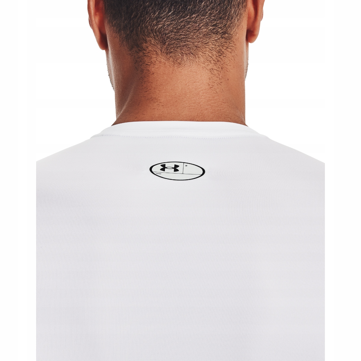 Under Armour Tričko Ua Hg Armour Comp Ls-wht bílá