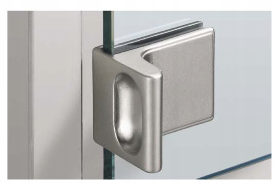 

Uchwyt do drzwi szklanych, nikiel mat 5150 Hettich