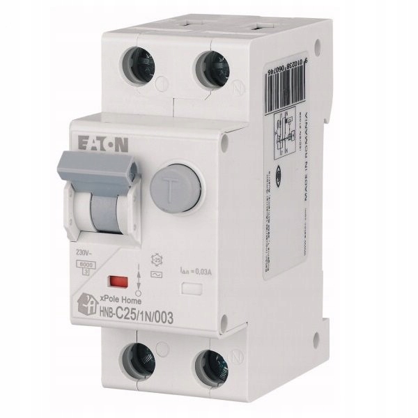 Proudový spínač Eaton 230 V IP20 16 A