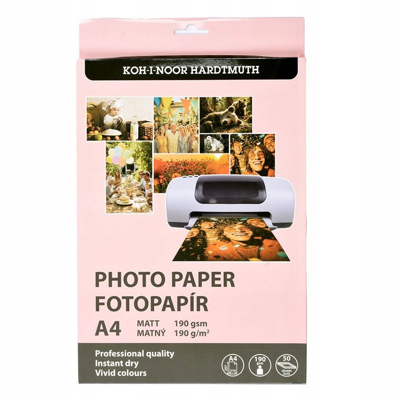 Papier Foto A4 Matt 50ARK. 190G.