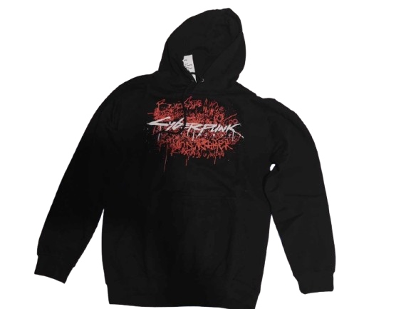 Mikina Cyberpunk 2077 Tagged Black 2XL