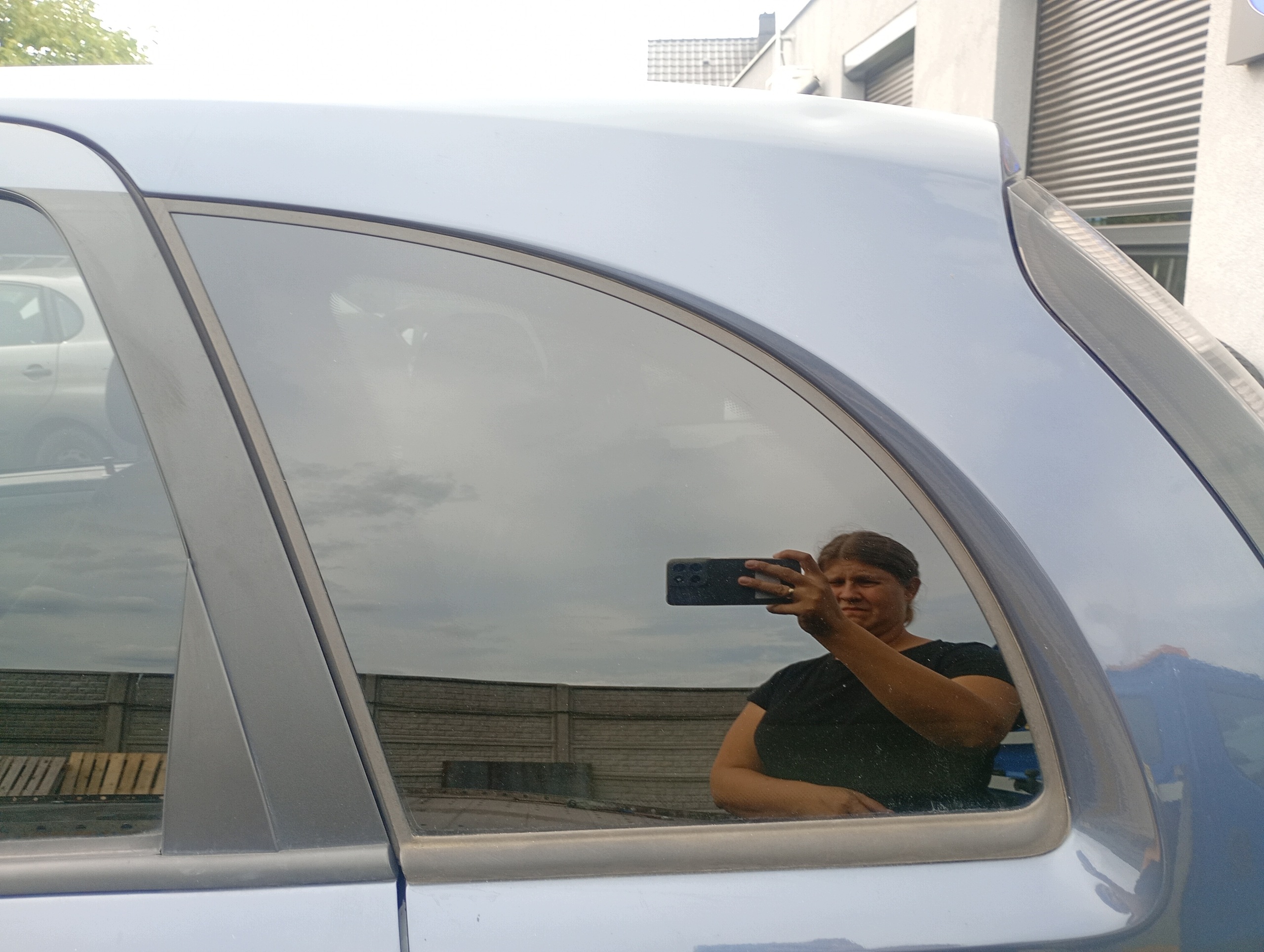 window side bodywork left rear rear part Opel Meriva A FL 06-10