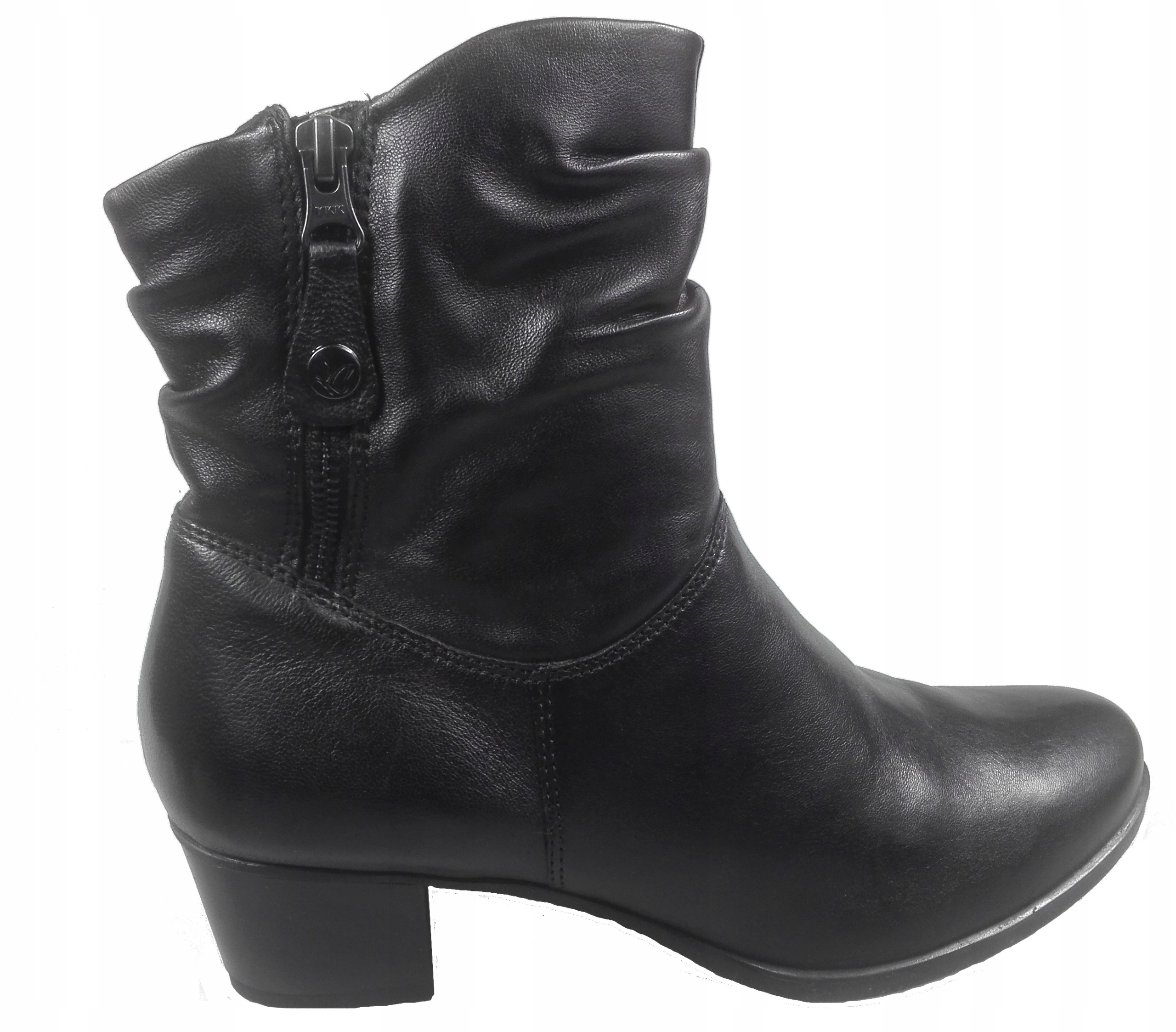 Caprice Kotníkové Boty Na Kostce 9-25347-29 040 Černé r37