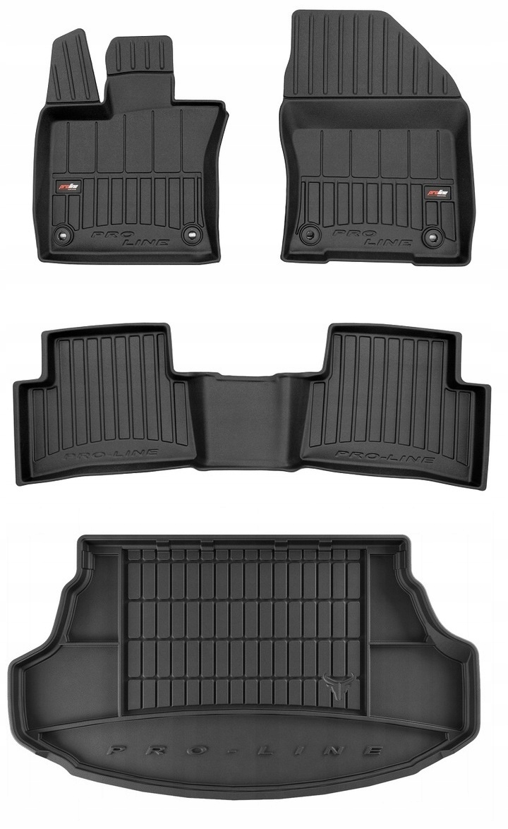 Set 3D gumové rohože Lexus Ux od 2018- g