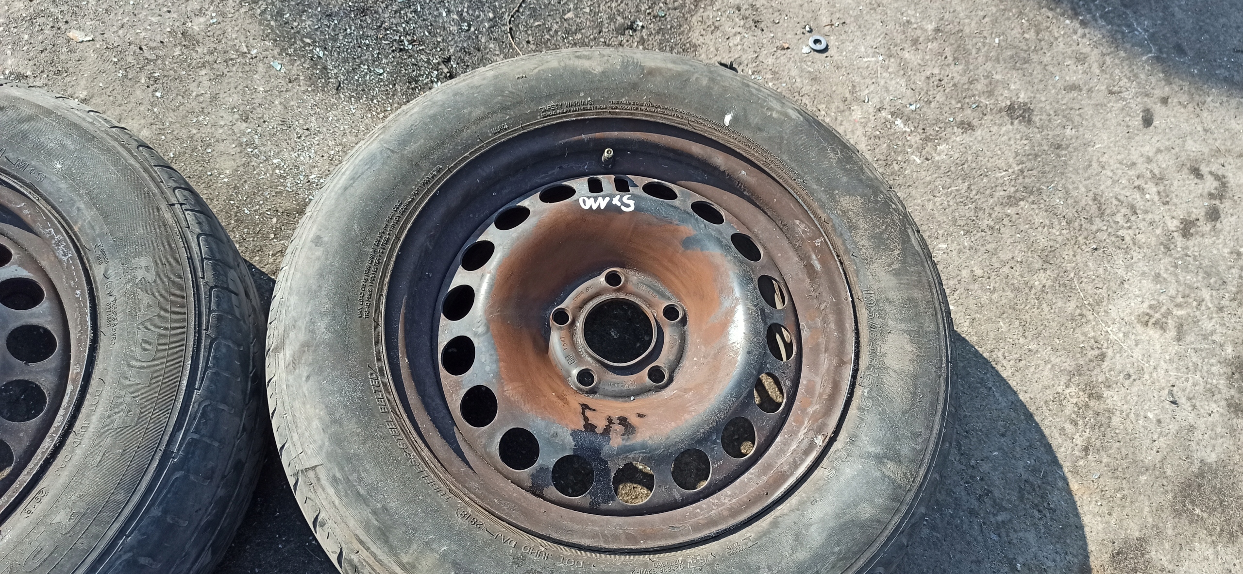 disk STALOWA ET35 15" 5X110 MERIVA B