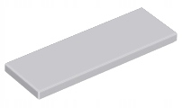 

Lego 69729 Tile Płytka 2x6 szara jasna Nowa (1g)
