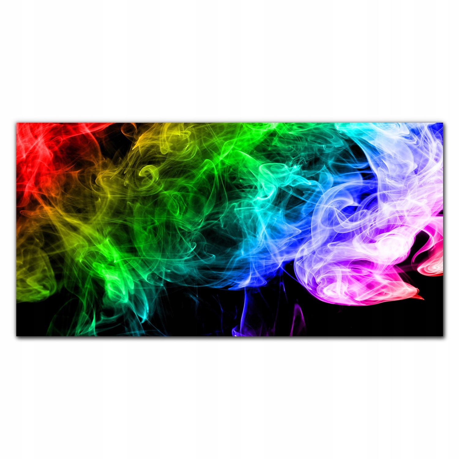 Nástenný fotoobraz na plátne Farebný dym 140x70