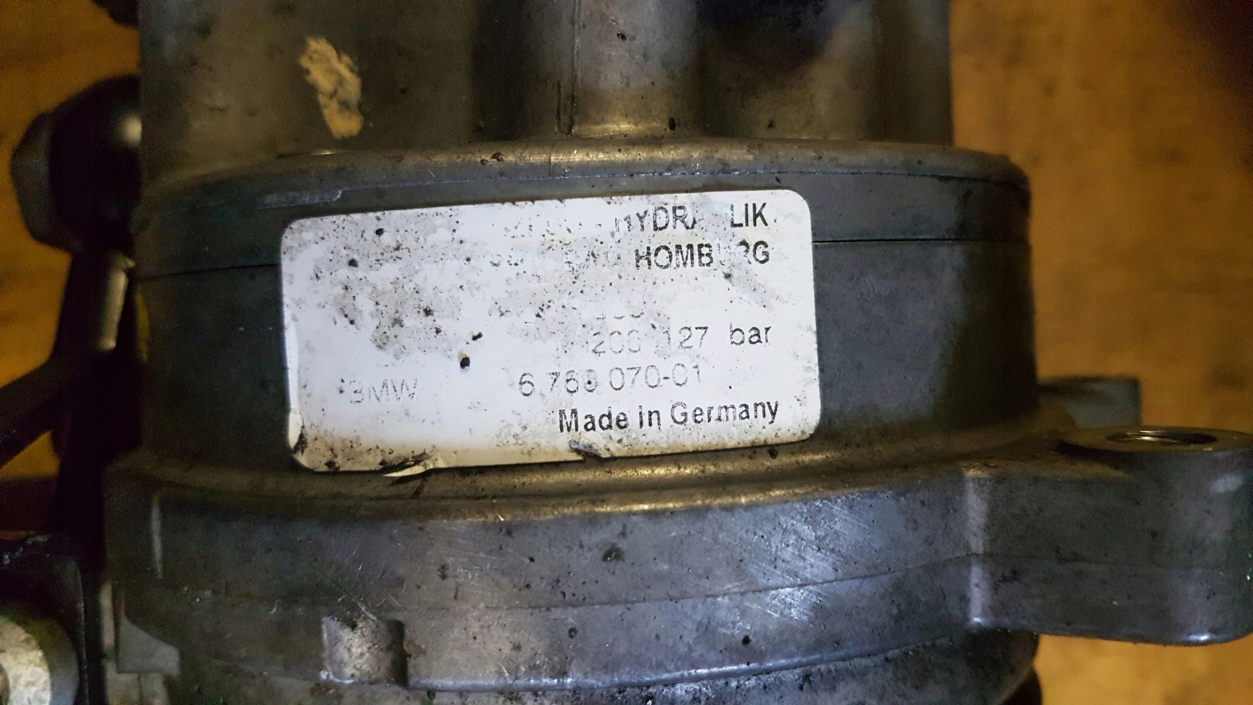 servo pump BMW E65 66 735 745 N62 676007001