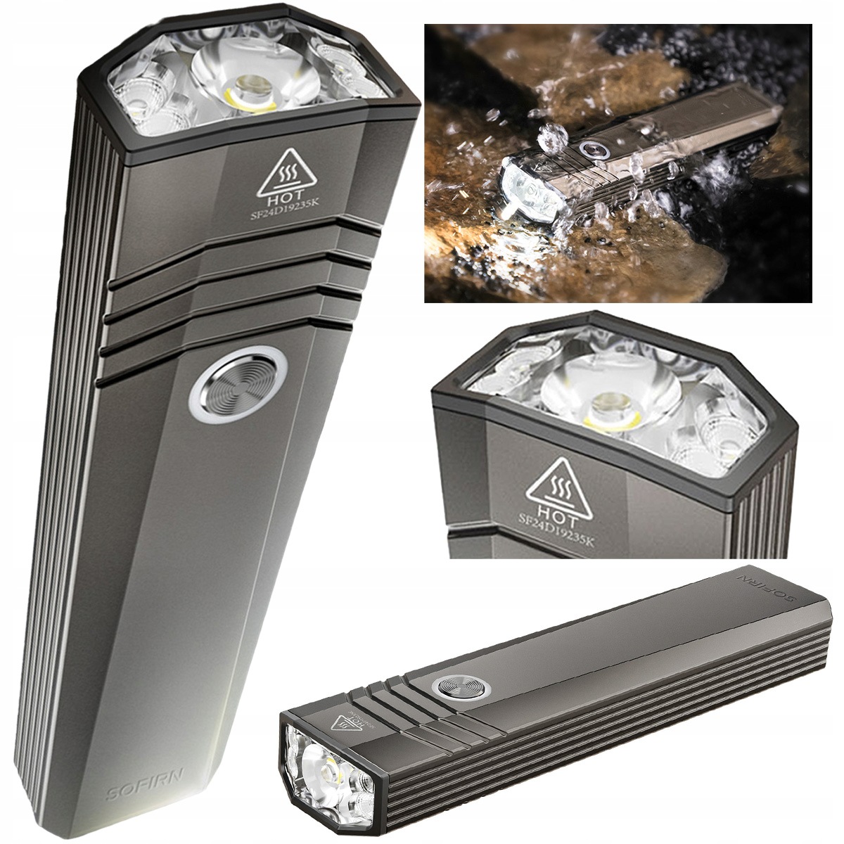 Latarka Akumulatorowa Sofirn ST1 Led 1500 lm Usb-c IPX7 Edc