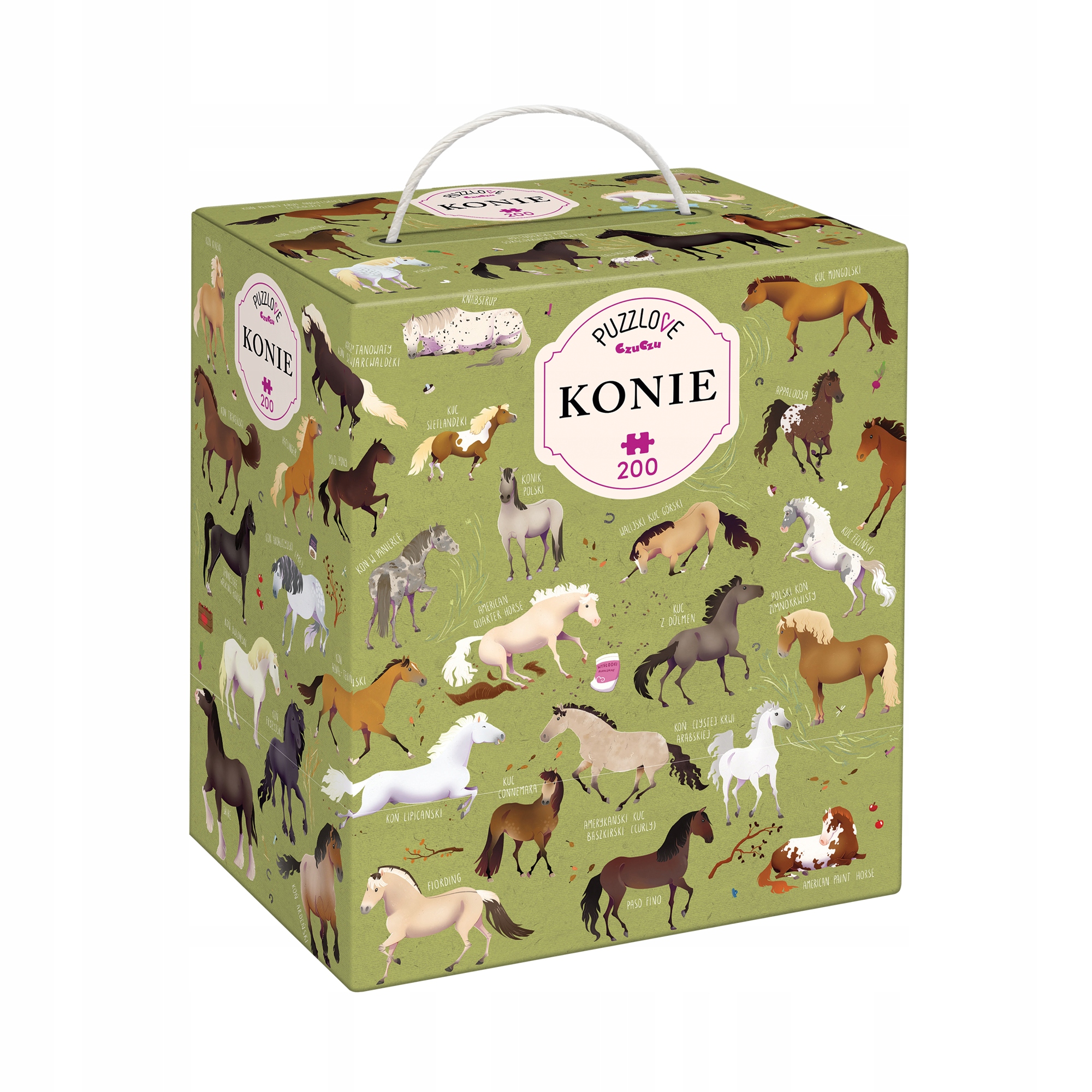 

Czuczu Puzzle Puzzlove Konie 200 el.