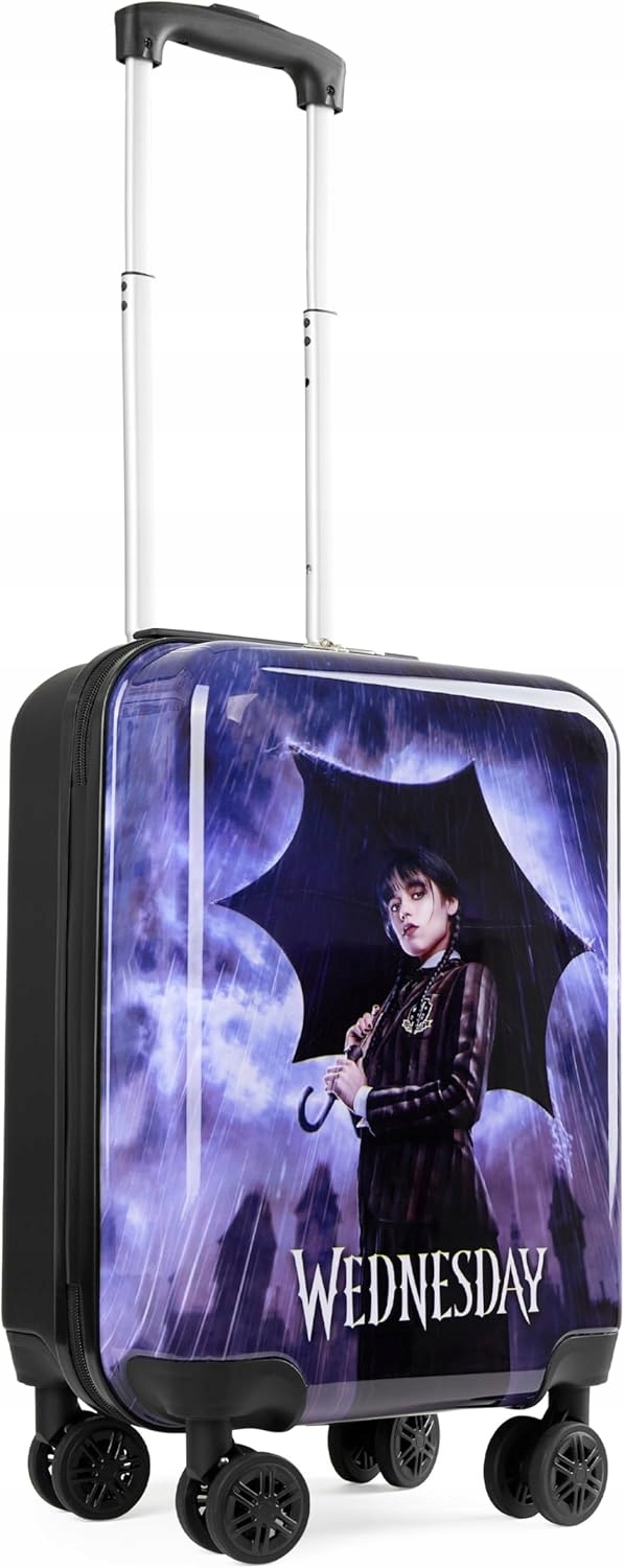 Walizka dla dzieci Wednesday Kids na kółkach – torba podróżna 49 x 33 x 22
