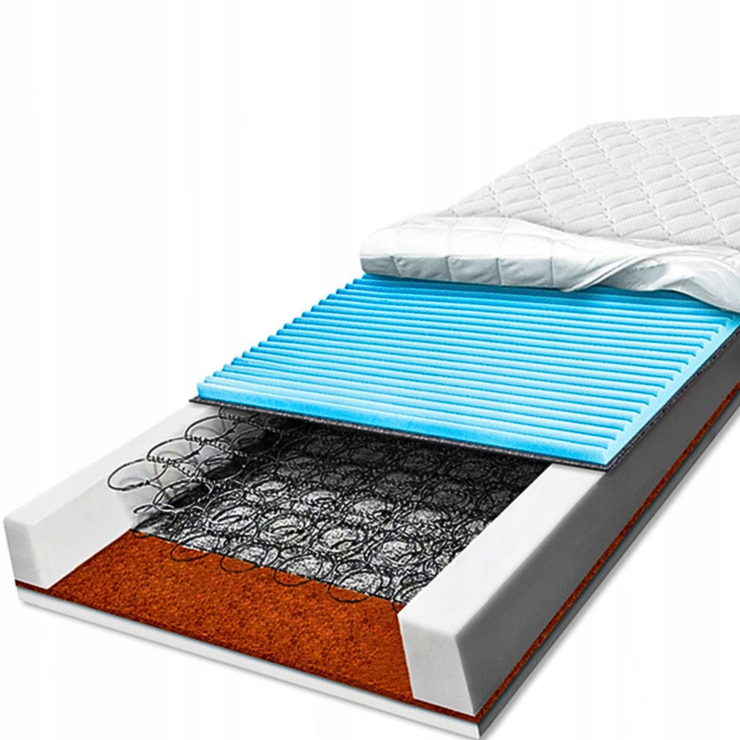 Matrac H3 H4 90x190 pružinový bonell masážny Hr spevnená pena 20 cm