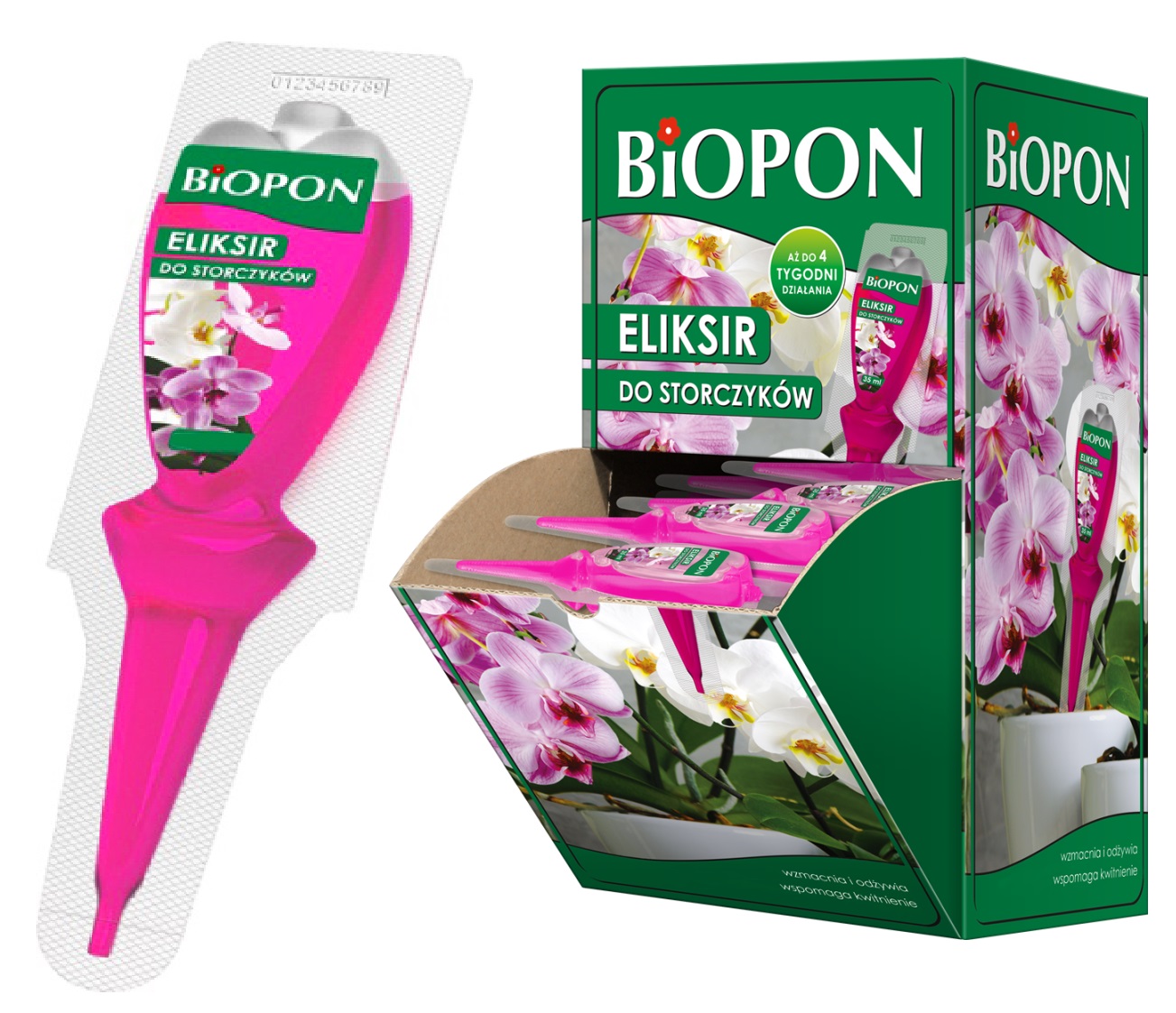 

Eliksir nawóz do Storczyków Biopon aplikator 1 szt