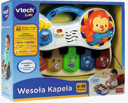 VTech Pianinko 61074 WESOŁA KAPELA Kod producenta 61074