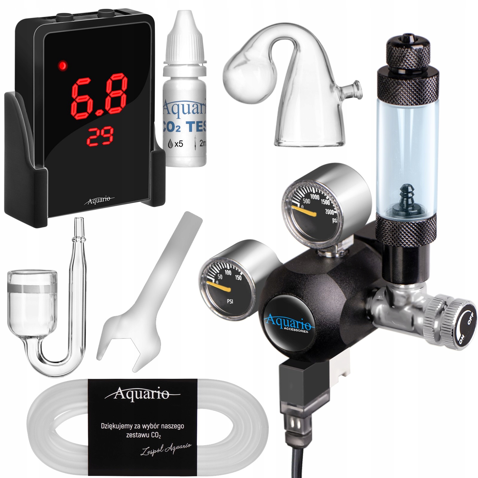 Aquario Exclusive 2.0 – Sada CO2 S Elektroventilem A Ph Počítačem