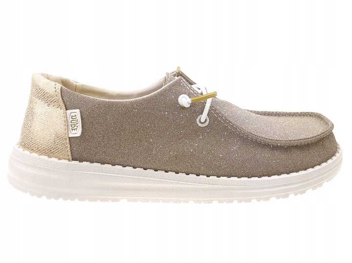 Dámské boty Hey Dude Metallic Sparkle 41082-710 38 Béžová