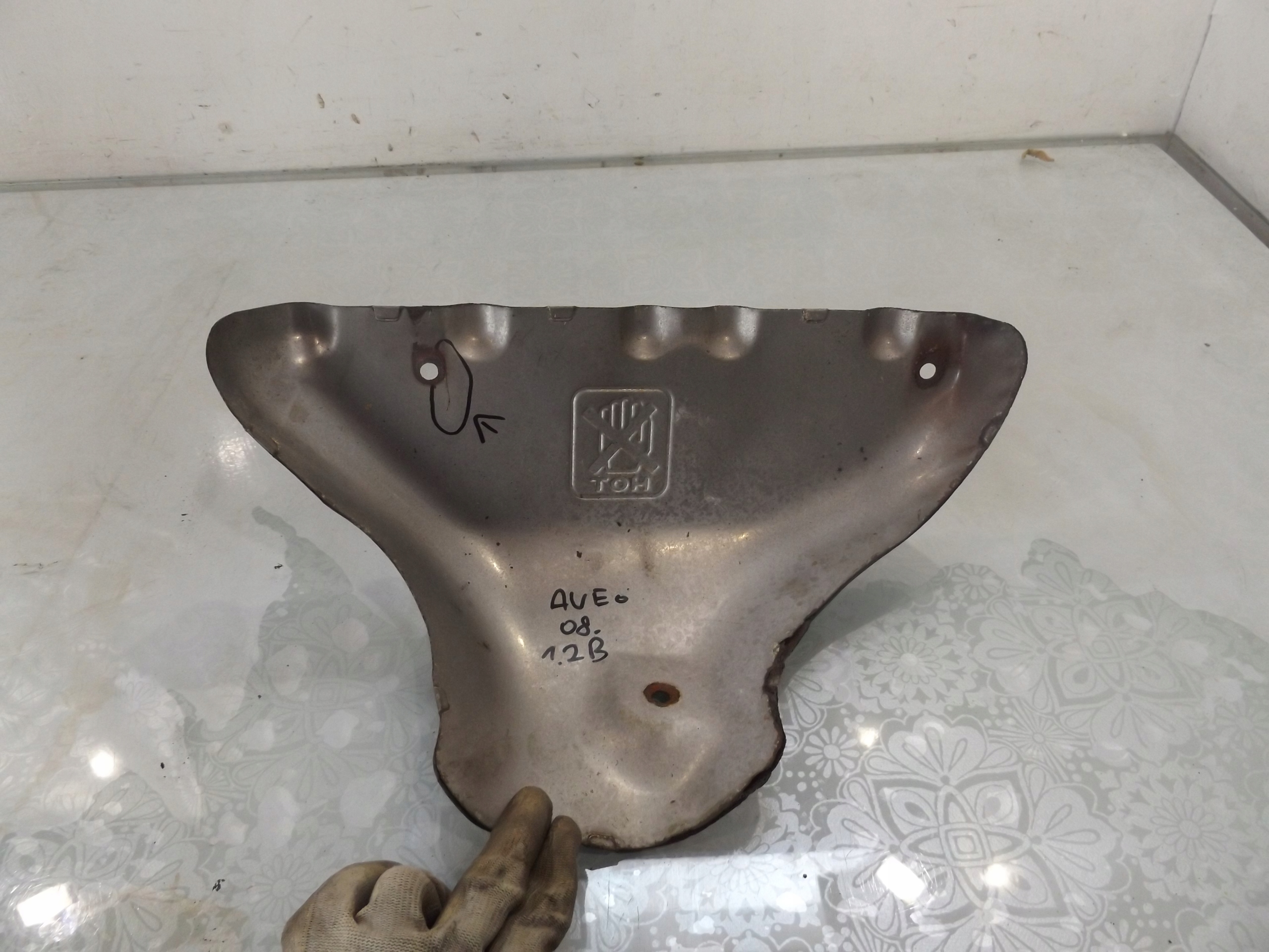 AVEO T250 1,2 OSŁONA TERMICZNA Typ samochodu Samochody osobowe