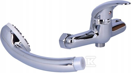 Nástěnná Tryska Baterie Alba Se Sprchovým Koutem