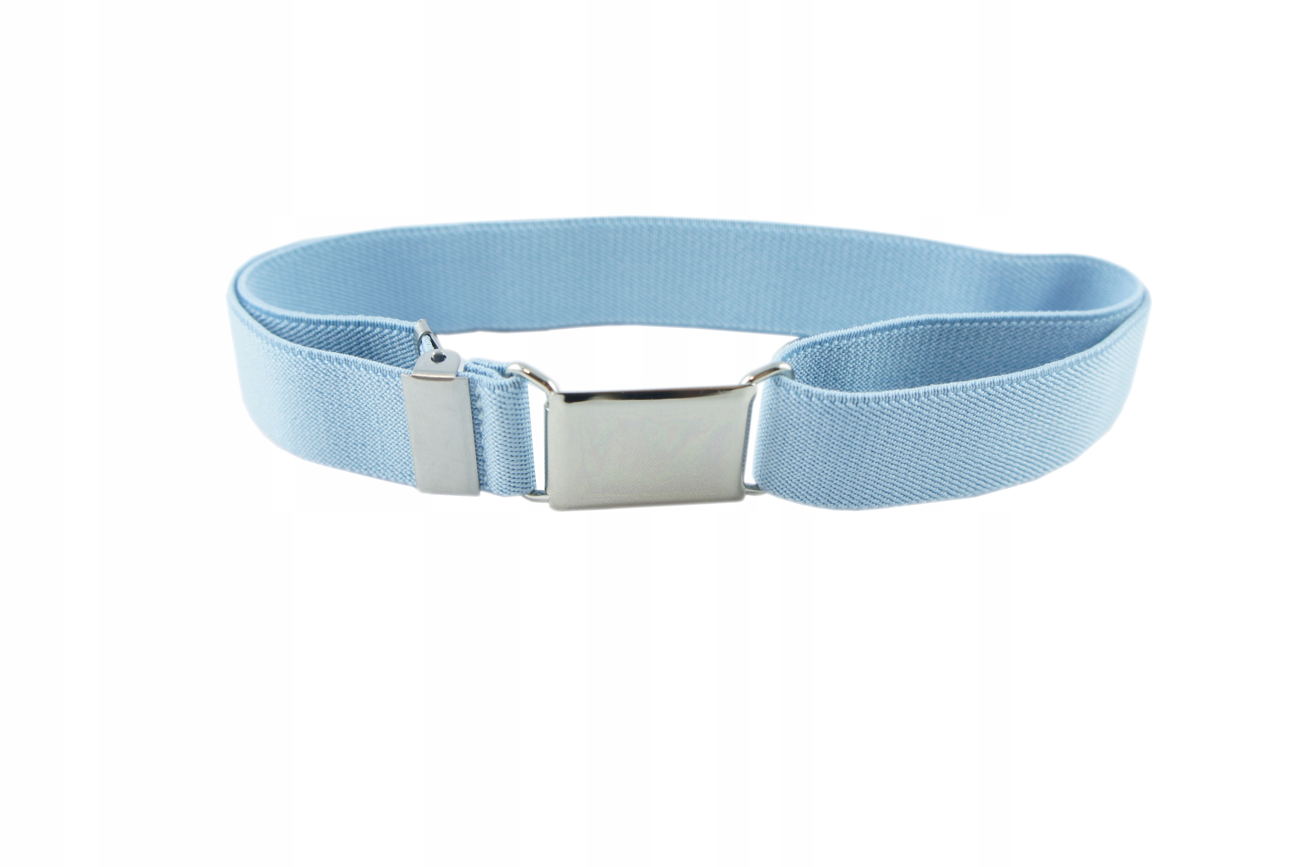 Pasek do spodni dla dziecka regulowany w obwodzie NIEBIESKI BŁĘKITNY