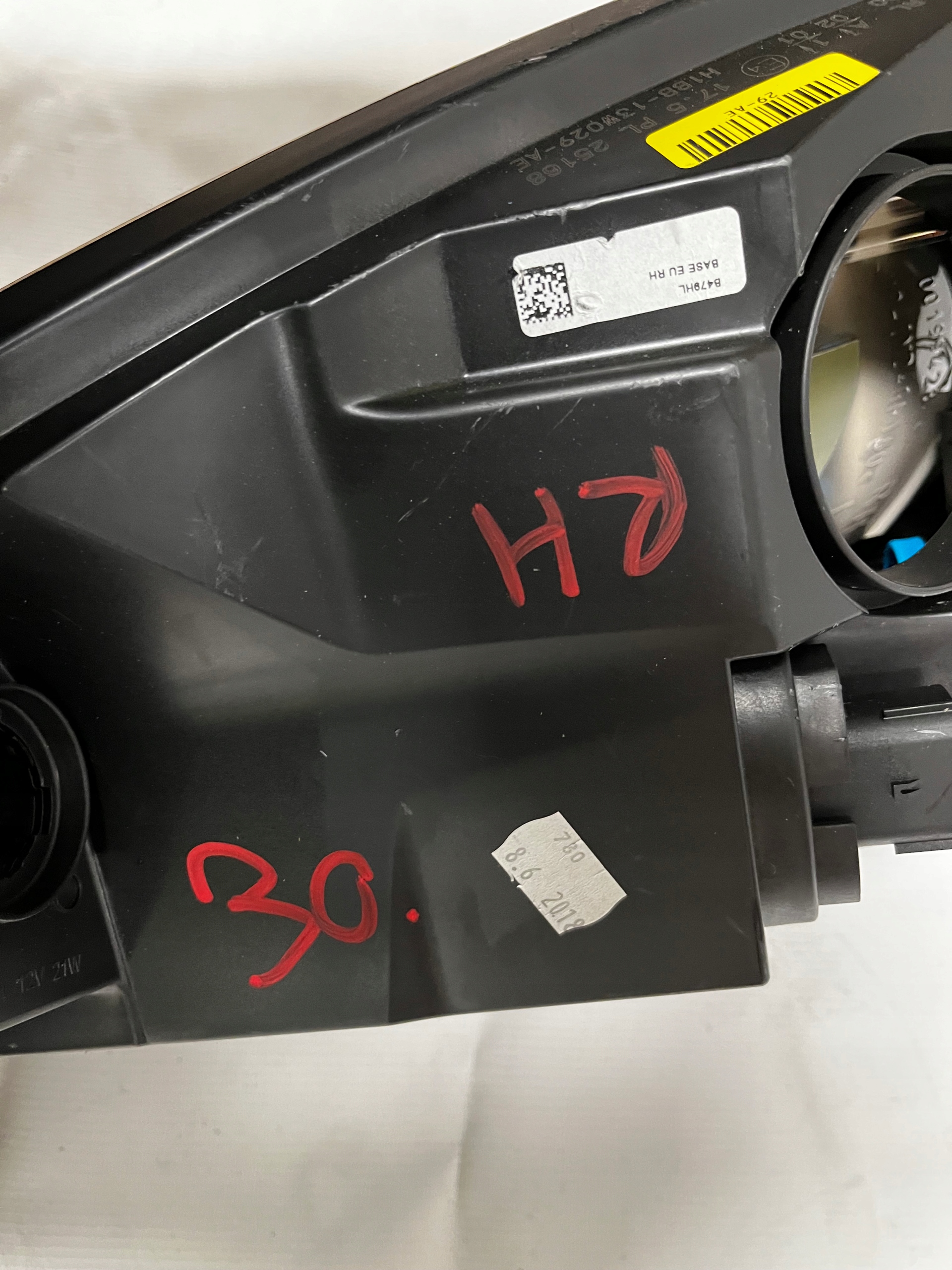 FORD FIESTA MK8 REFLEKTOR right light original