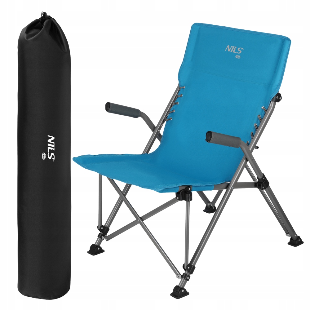 Turistické skládací křeslo na plážové zahradní rybářské křeslo Nils