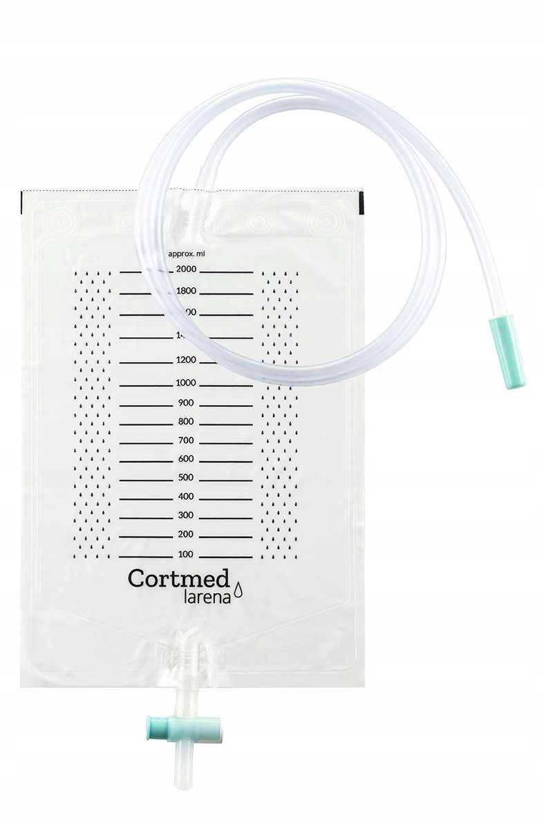 

Worek do zbiórki moczu na nogę Larena 2000 ML