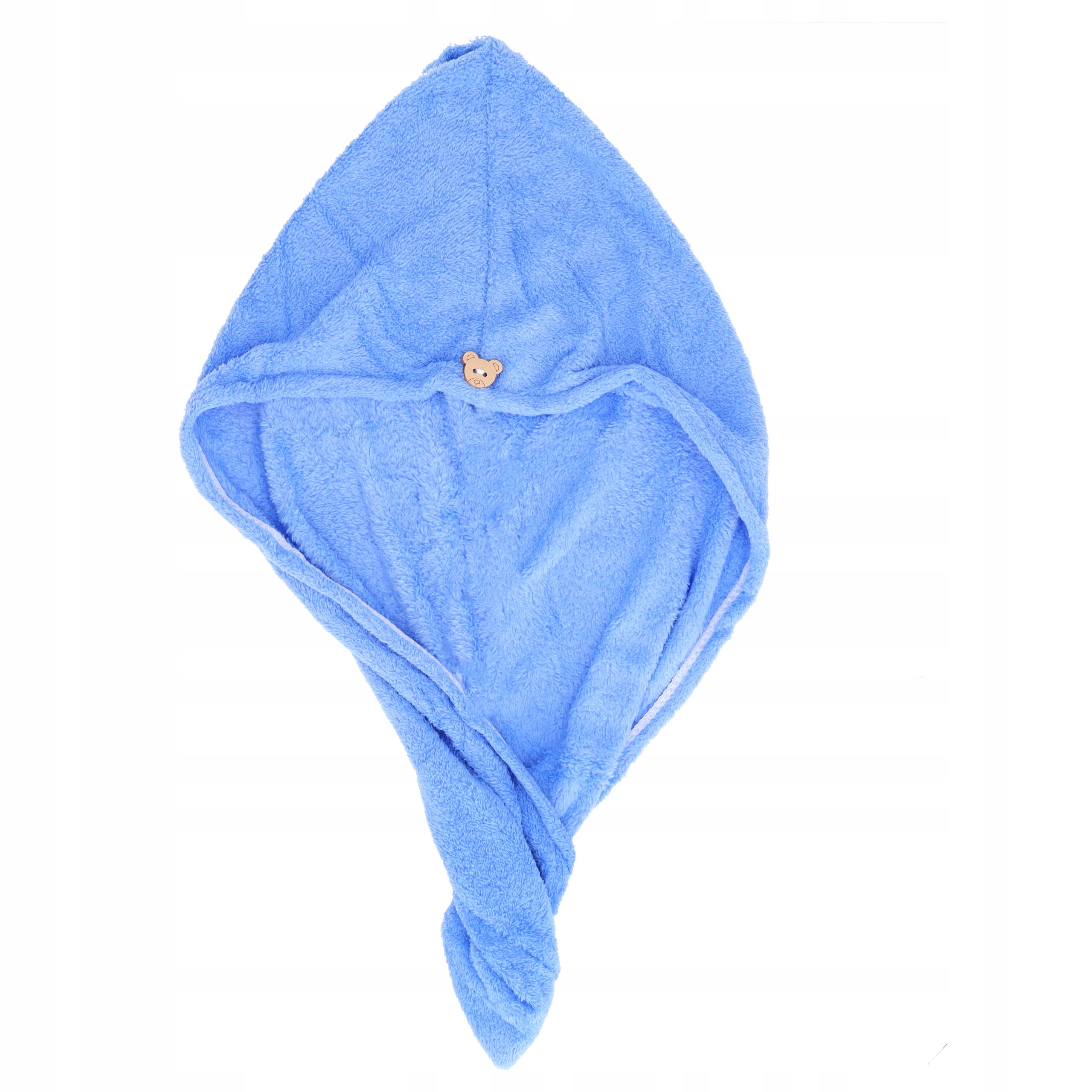 Ręcznik do włosów z mikrofibry turban na głowę do suszenia miękki niebieski Kod producenta Ręcznik do włosów mikrofibra turban na głowę