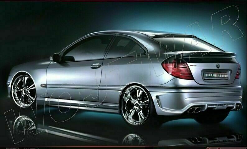 ZDERZAK TYLNY AMG MERCEDES C180 W203 ZDERZAK AMG MERCEDES C180 W203