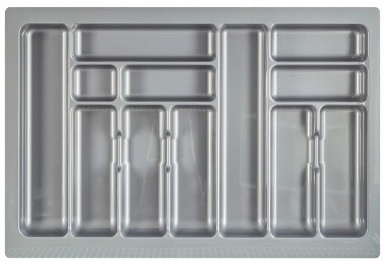 

Wkład Na Sztućce do szuflady 80cm 73x49 Szary