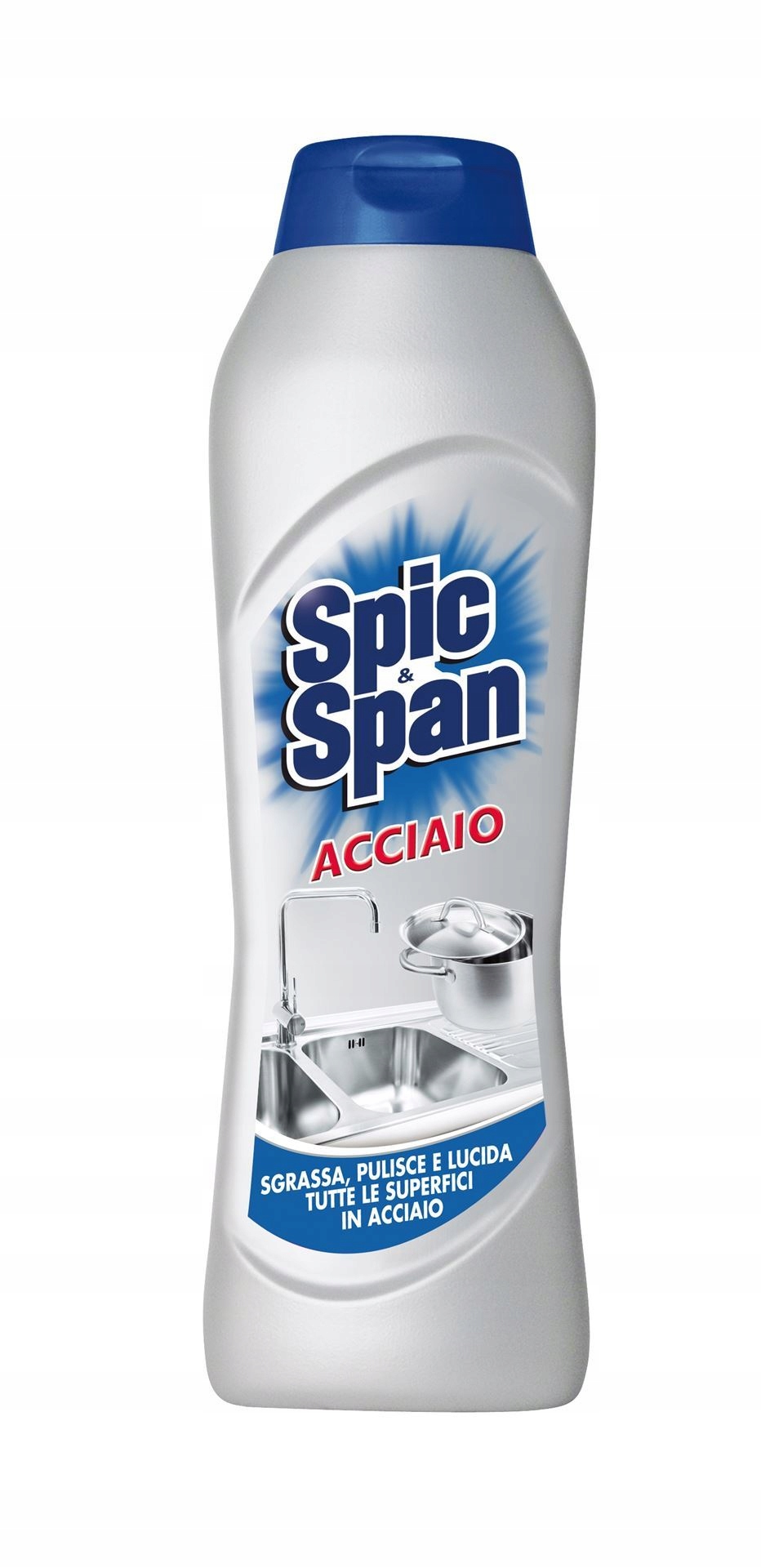 Spic&Span mleczko do stali nierdzewnej Acciaio 0,5