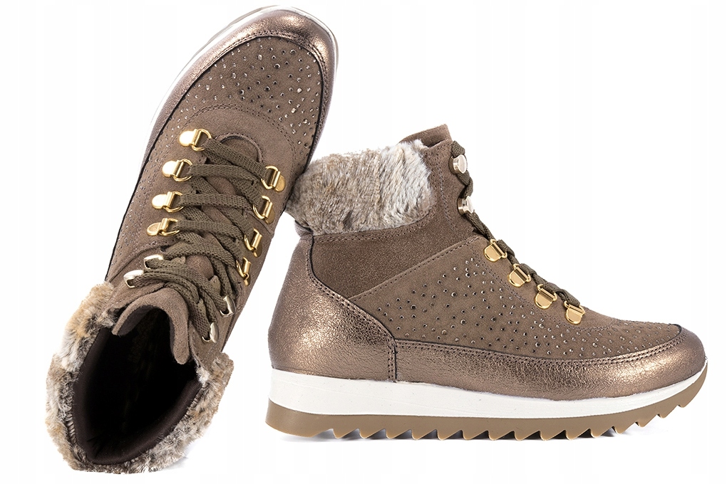 Imac 164053 Dámské Boty Kotníkové Boty Pu 37 Hnědá