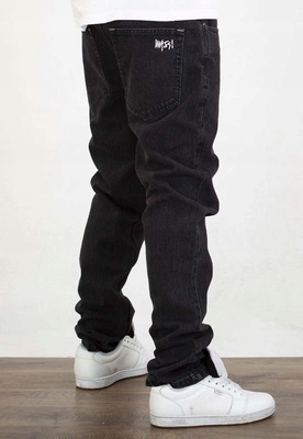 Kalhoty Mass Tapered Fit Signature 2.0 black washed